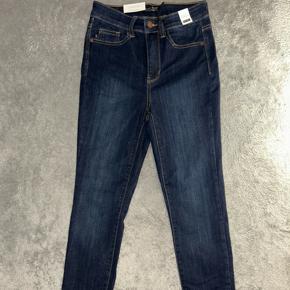 Indigo Blue Skinny Jeans in Classic Blue